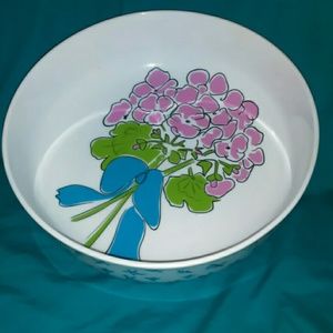 GLORIA VANDERBILT"EVERLASTING" BOWL